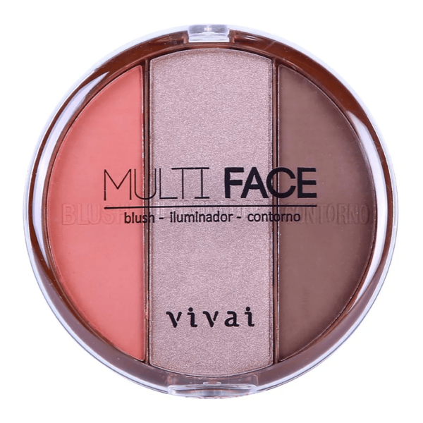 BLUSH, ILUMINADOR E CONTORNO 3 EM 1 -  VIVAI - Image 2