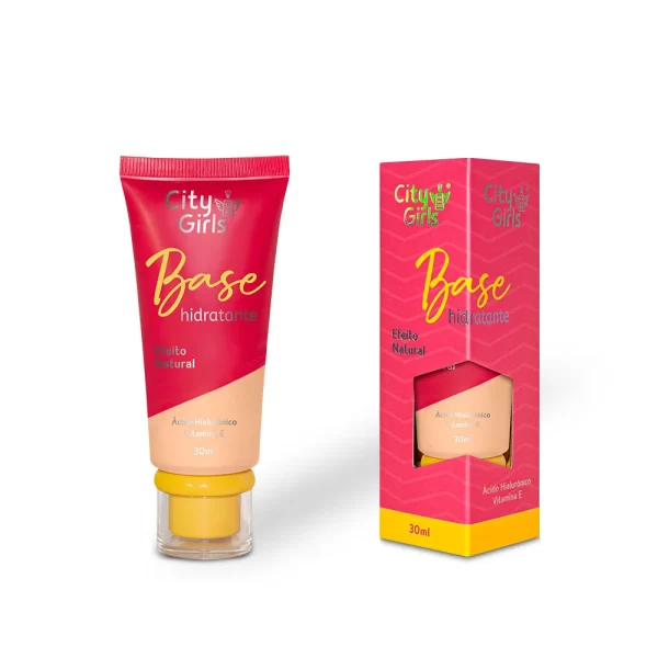 Base Hidratante Efeito Natural - City Girls