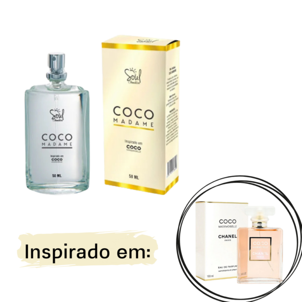 Perfume Coco Madame Inspirado em Coco Channel - Soul Cosméticos